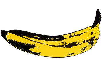 Banana by Warhol from The Velvet Underground & Nico cover | © public domain